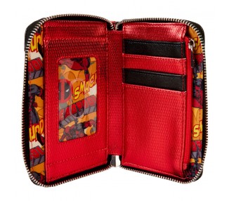 Cartera Deadpool metalllic Marvel Loungefly