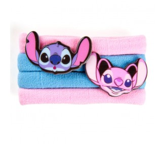 Blister 4 coleteros Stitch Disney
