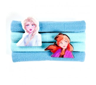 Blister 4 coleteros Frozen Disney