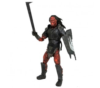 Figura Uruk-hai Orc El Señor de los Anillos 18cm