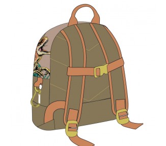 Mochila Jurassic Park 27cm