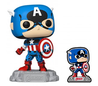 Figura POP Marvel Los Vengadores Avengers Captain America Exclusive