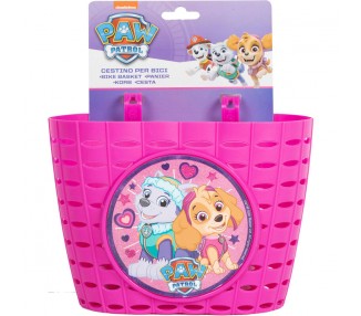 Cesta bicicleta Patrulla Canina Paw Patrol