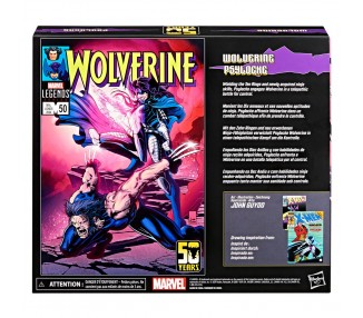 Blister figuras Wolverine Legends Series Marvel 15cm