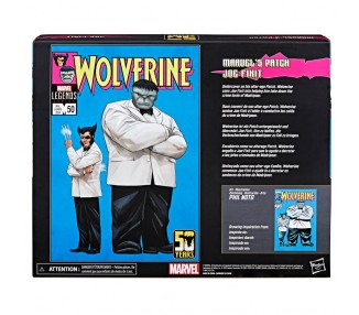 Blister figuras Wolverine Legends Series Marvel 15cm