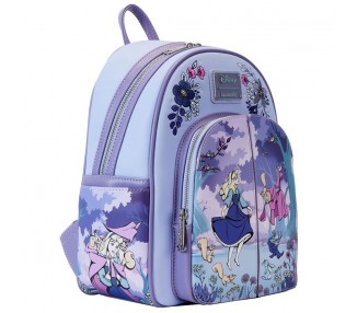 Mochila 65th Anniversary La Bella Durmiente Disney Loungefly 25cm