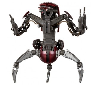 Figura Droideka Droide Destructor Star Wars: La Amenaza Fantasma 15cm