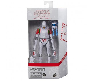 Figura KX Security Droid Holiday Edition Star Wars 15cm