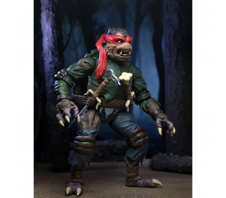 Figura ultimate Raphael as the Wolfman Universal Monsters Tortugas Ninja 18cm