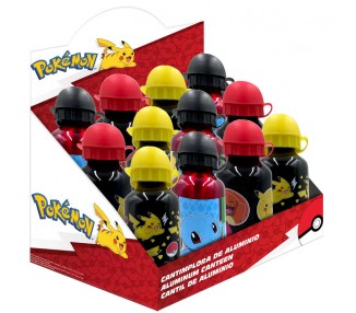 Cantimplora aluminio Pokemon 500ml surtido