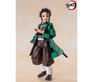 Figura S.H Figuarts Tanjiro Kamado Demon Slayer Kimetsu no Yaiba 14cm
