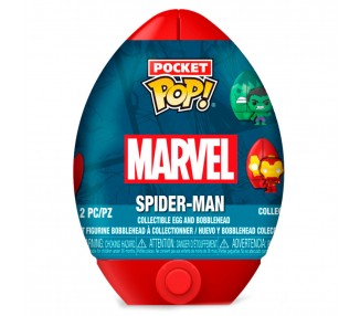 Figura huevo Pocket POP Marvel surtido