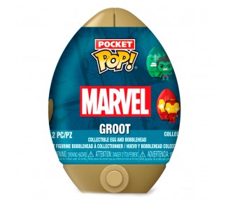 Figura huevo Pocket POP Marvel surtido