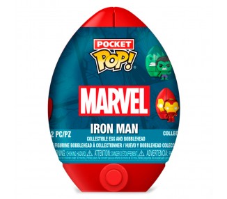 Figura huevo Pocket POP Marvel surtido