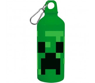 Cantimplora aluminio + Taza Minecraft 500ml