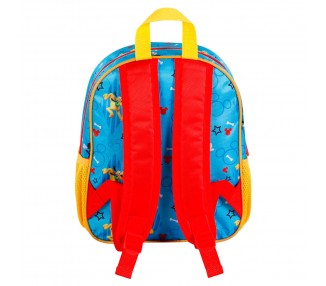 Mochila 3D Pluto & Mickey Disney 31cm