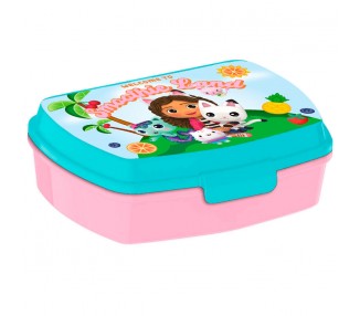 Sandwichera + cantimplora aluminio La Casa de Muñecas de Gabby 500ml