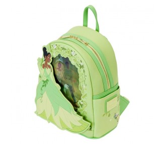 Mochila lenticular Tiana y el Sapo Disney Loungefly 26cm