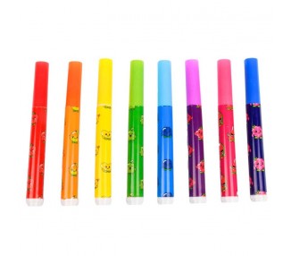 Blister rotuladores perfumados frutas