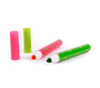 Blister rotuladores perfumados frutas