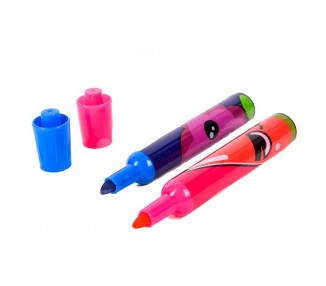 Blister rotuladores perfumados frutas