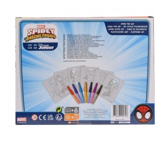 Set aerografo Spiderman Marvel