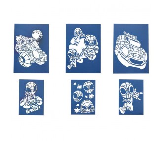 Set aerografo Spiderman Marvel