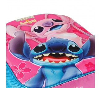 Mochila 3D Match Stitch Disney 31cm