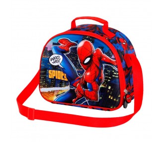 Bolsa portameriendas 3D Mighty Spiderman Marvel