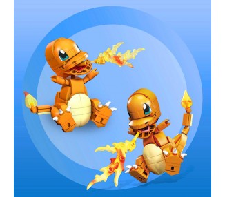 Kit Mega Construx Charmander Pokemon 180pzs