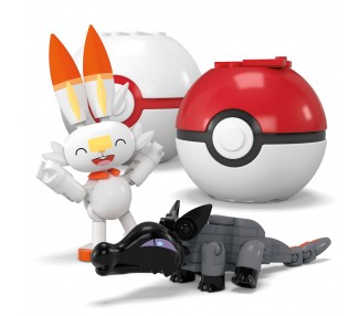 MEGA Construx Equipo de Entrenador de Fuego Pokemon