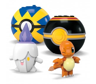 MEGA Construx Equipo de Entrenador de Fuego Pokemon