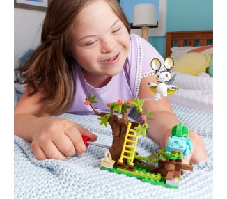 MEGA Construx Emolga & Bulbasaur en el Bosque Encantador Pokemon