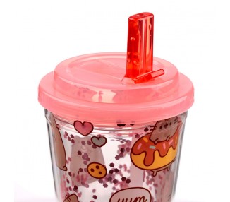 Vaso Gato Pusheen Gloton 500ml