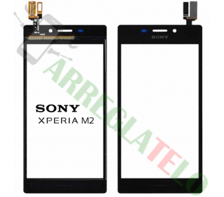 Vitre Ecran Tactile pour Sony Xperia M2 S50H D2303 Noir Sony - 1
