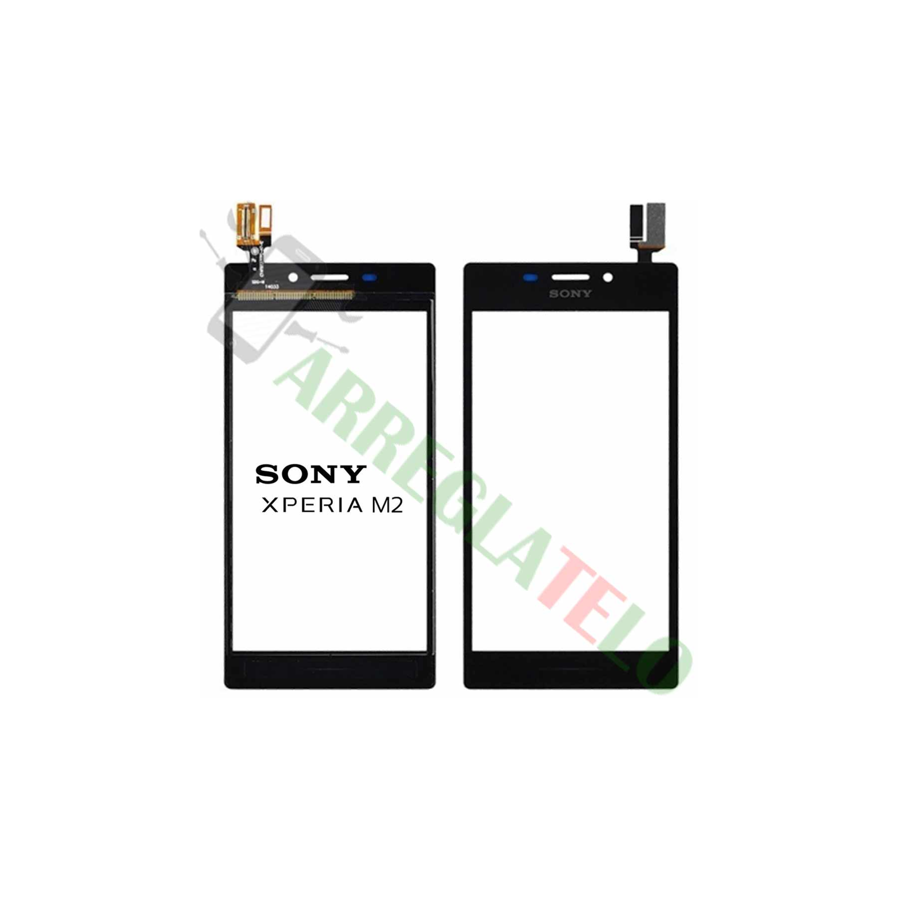 Pantalla Tactil Digitalizador Para Sony Xperia M2 S50H D2303 Negro Negra