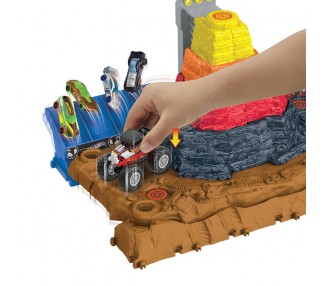 Pista Central Aplastar y Destruir Arena World Monster Trucks Hot Wheels