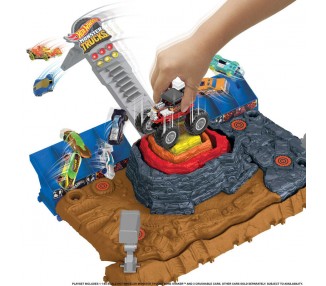 Pista Central Aplastar y Destruir Arena World Monster Trucks Hot Wheels