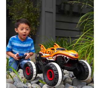 Coche radio control Tiger-Shark Monster Trucks Hot Wheels