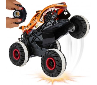 Coche radio control Tiger-Shark Monster Trucks Hot Wheels