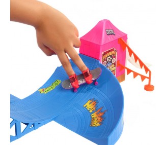 Set Parque Patinaje Skate Hot Wheels
