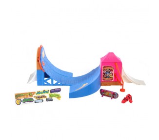 Set Parque Patinaje Skate Hot Wheels