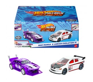 Set 2 Coches Carreras Hot Wheels surtido