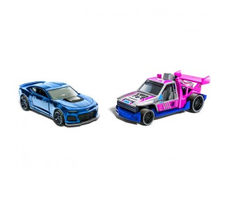 Set 2 Coches Carreras Hot Wheels surtido