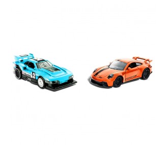 Set 2 Coches Carreras Hot Wheels surtido
