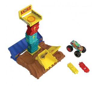 Pista Arena World Monster Trucks Hot Wheels surtido