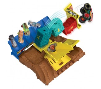 Pista Arena World Monster Trucks Hot Wheels surtido