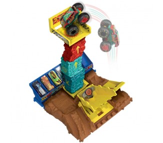 Pista Arena World Monster Trucks Hot Wheels surtido
