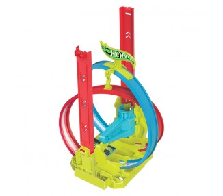 Pista Acrobacias Laser Neon Speeders Hot Wheels