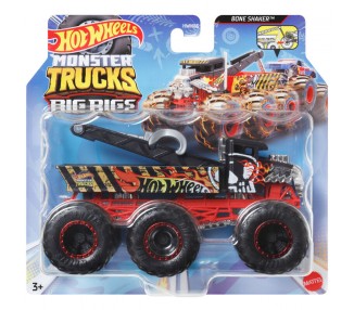Coche Big Bigs Monster Trucks Hot Wheels surtido